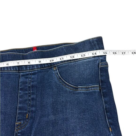 SPANX Distressed Ankle Skinny Jeans Large - Picture 3 of 6